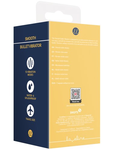 Mini vibrátor Loveline Smooth