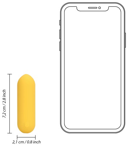 Mini vibrátor Loveline Smooth