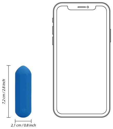 Mini vibrátor Loveline Hexagon