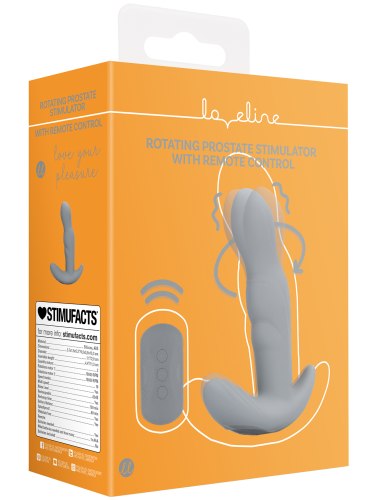 Rotační a vibrační stimulátor prostaty a hráze Loveline