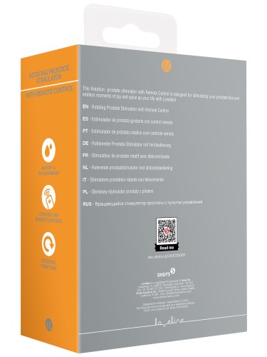 Rotační a vibrační stimulátor prostaty a hráze Loveline