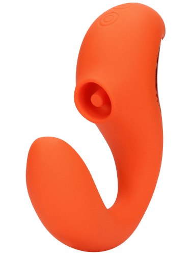 Vibrátor na bod G s pulzační stimulací klitorisu Loveline