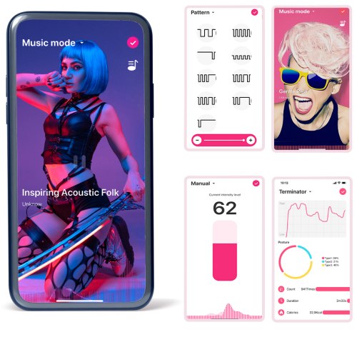 Sada erotických pomůcek Magic Candy & Dante II