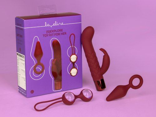 Sada erotických pomůcek pro ženu Loveline (S)explore