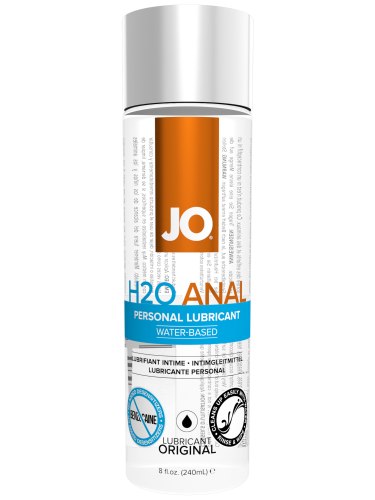 Anální vodní lubrikační gel System JO H2O ANAL, 240 ml