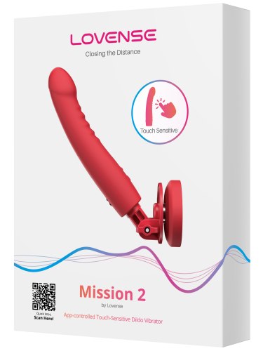 Interaktivní vibrátor s přísavkou Mission 2