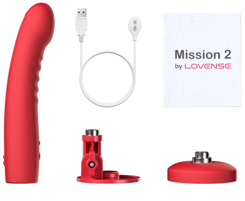 Interaktivní vibrátor s přísavkou Mission 2