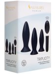 Sada análních kolíků a vibrační patrony Triplicity
