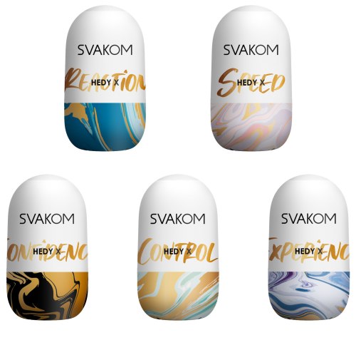 Oboustranné masturbační vajíčko Svakom Hedy X, 1 ks