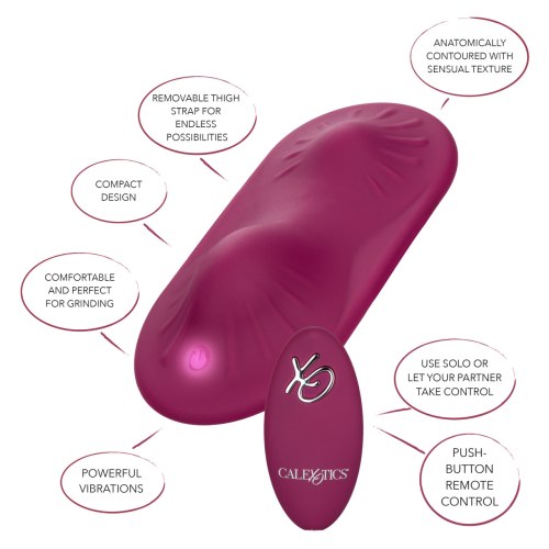 Vibrační podložka s popruhem DUAL Rider