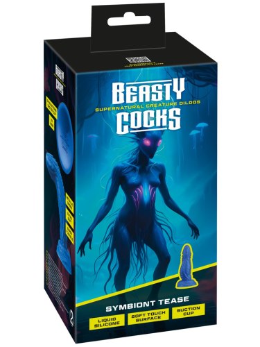 Dildo s přísavkou Symbiont Tease