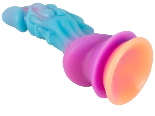 Světélkující dildo s přísavkou Mystic Dragon