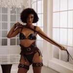 Kožený erotický bič The Equestrian