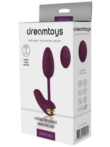 Vibrační vajíčko se stimulací klitorisu Essentials