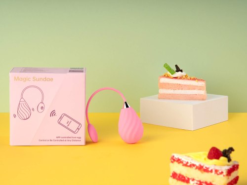 Vibrační vajíčko Magic Sundae Pink