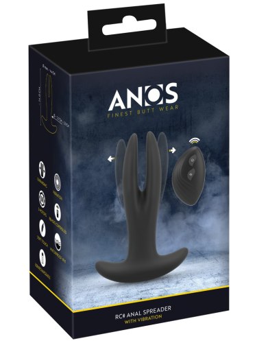 Roztahovací a vibrační anální kolík ANOS