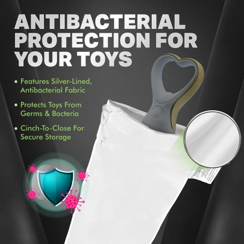 Antibakteriální pytlík na erotické pomůcky Large