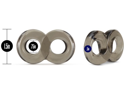 Dvojitý erekční kroužek Stay Hard