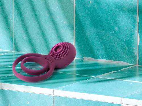 Dvojitý vibrační erekční kroužek Svakom Tammy