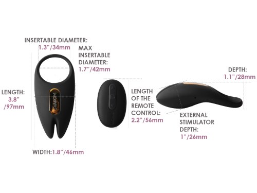 Vibrační erekční kroužek Svakom Winni 2