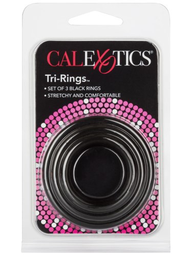 Sada erekčních kroužků Tri-Rings, 3 ks