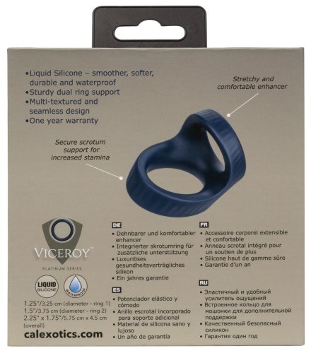 Dvojitý erekční kroužek Viceroy Max Dual Ring
