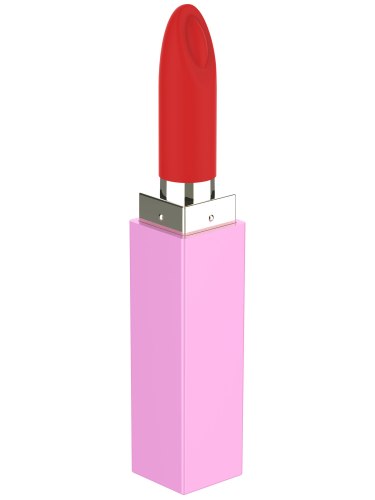 Mini vibrátor + 3 nástavce Sealed With A Kiss