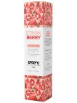 Hřejivý intimní masážní olej Exsens Strawberry, 50 ml