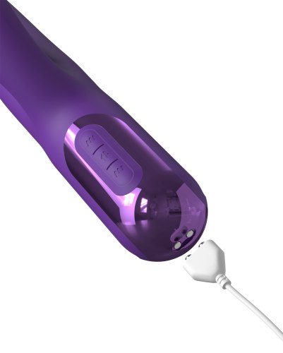 Přirážecí vibrátor s králíčkem Super Sonix Thruster