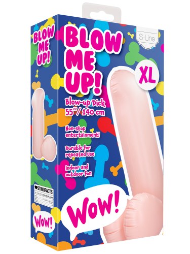 Nafukovací penis Blow Me Up! XL, 140 cm