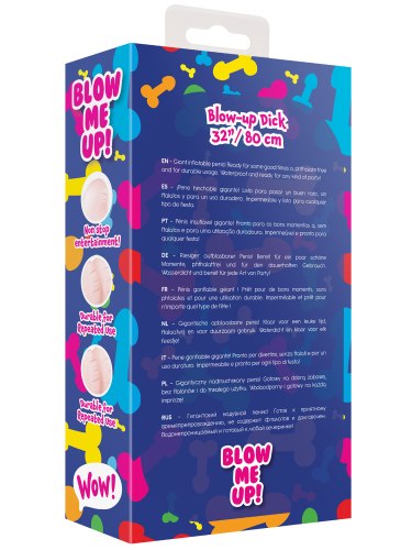 Nafukovací penis Blow Me Up!, 80 cm