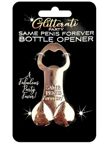 Otvírák na lahve ve tvaru penisu