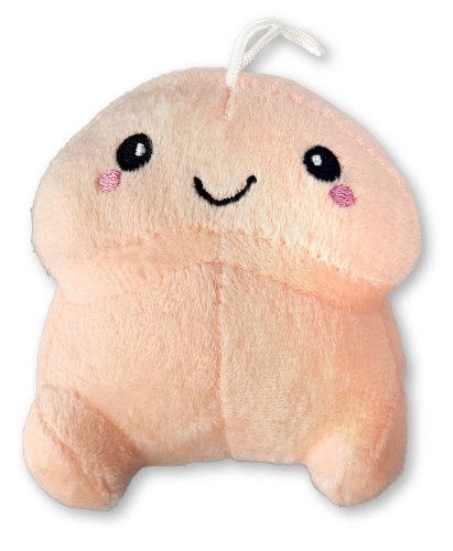 Plyšový penis, 10 cm