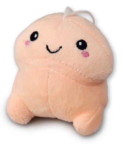 Plyšový penis, 10 cm