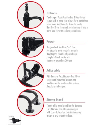 Šukací stroj Fuck Machine Pro 3 Duo