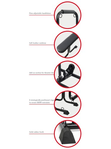 BDSM stolička Bondage Fuck Seat