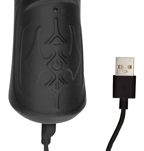 Realistický přirážecí vibrátor s varlaty Ouch!