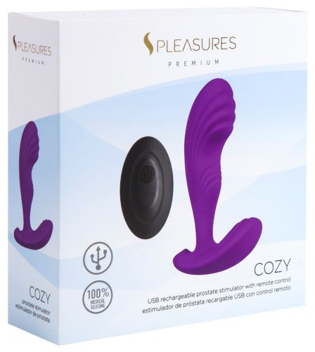 Vibrátor na prostatu a hráz Cozy