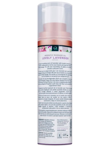 Masážní olej Lovely Lavender, 100 ml