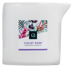 Masážní svíčka Violet Rose, 200 g