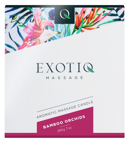 Masážní svíčka Bamboo Orchids, 200 g