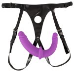 Dvojitý silikonový strapon Sweet Smile