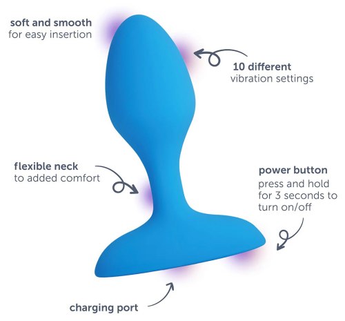 Vibrační anální kolík plusOne