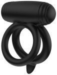Dvojitý vibrační erekční kroužek Elite Power
