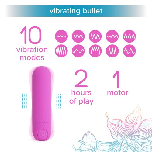 Mini vibrátor na klitoris plusOne