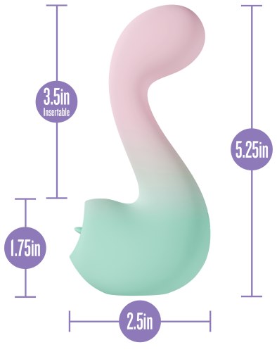 Vibrátor/stimulátor s jazýčkem Melody