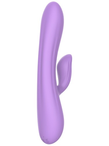 Vibrátor s králíčkem Essentials Purple Rain