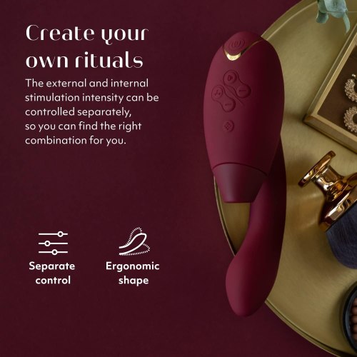 Vibrátor s pulzační stimulací klitorisu Womanizer Duo 2