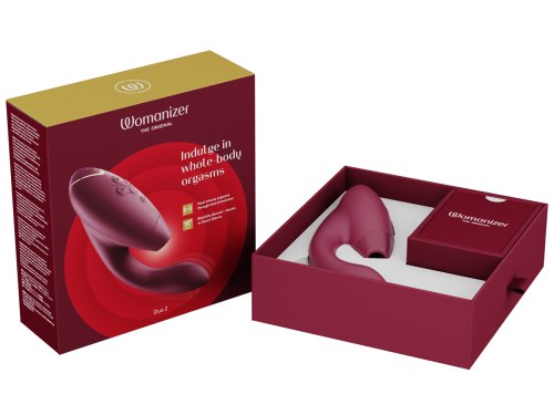 Vibrátor s pulzační stimulací klitorisu Womanizer Duo 2