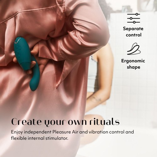 Vibrátor s pulzační stimulací klitorisu Womanizer Duo 2